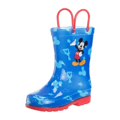 Disney Toddler Boys Mickey Mouse Waterproof Rain Boots