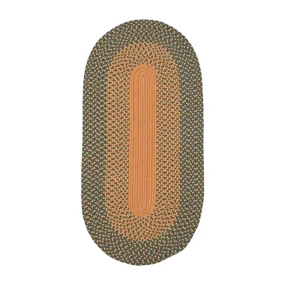 Colonial Mills Cape Eden Braided Indoor Outdoor Oval Runner