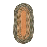 Colonial Mills Cape Eden Braided Indoor Outdoor Oval Runner