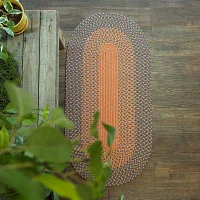 Colonial Mills Cape Eden Braided Indoor Outdoor Oval Runner