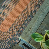 Colonial Mills Cape Eden Braided Indoor Outdoor Oval Runner