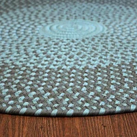 Colonial Mills Cape Eden Braided Indoor Outdoor Round Area Rug