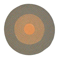 Colonial Mills Cape Eden Braided Indoor Outdoor Round Area Rug