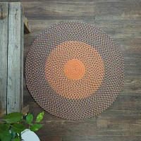 Colonial Mills Cape Eden Braided Indoor Outdoor Round Area Rug