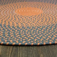 Colonial Mills Cape Eden Braided Indoor Outdoor Round Area Rug