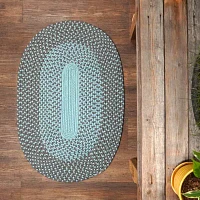 Colonial Mills Cape Eden Braided Indoor Outdoor Oval Area Rug