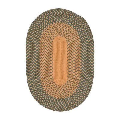 Colonial Mills Cape Eden Braided Indoor Outdoor Oval Area Rug