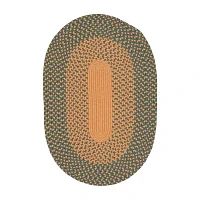 Colonial Mills Cape Eden Braided Indoor Outdoor Oval Area Rug