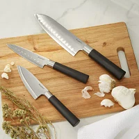 BergHOFF Dina Codon Stainless Steel 3-pc. Santoku Knife Set