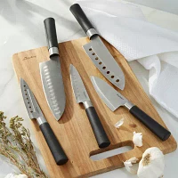 BergHOFF Dina Codon Stainless Steel 5-pc. Santoku Knife Set