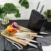 BergHOFF Dina Frame Stainless Steel 8-pc. Knife Block Set