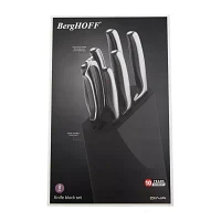 BergHOFF Dina Frame Stainless Steel 8-pc. Knife Block Set