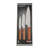 BergHOFF Dina Ion Stainless Steel 3-pc. Knife Set