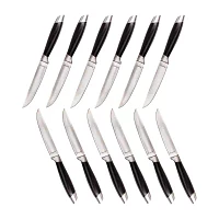 BergHOFF Essentials Geminis Stainless Steel 12-pc. Steak Knife Set