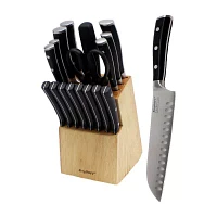 BergHOFF Essentials Stainless Steel 18-pc. Knife Block Set