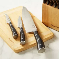 BergHOFF Essentials Stainless Steel 18-pc. Knife Block Set