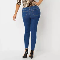 Bold Elements Womens High Rise Skinny Fit Jean