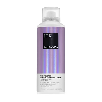 IGK Antisocial Bond-Building Dry Hair Mask-5 oz.