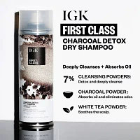 IGK First Class Charcoal Detox Dry Shampoo-6.3 oz.