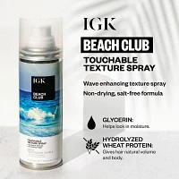 IGK Travel Beach Club Texture Spray Hair Spray 1.7 oz.
