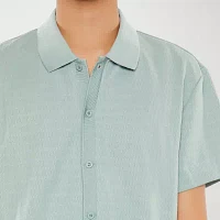 Forever 21 Mens Short Sleeve Button-Down Shirt