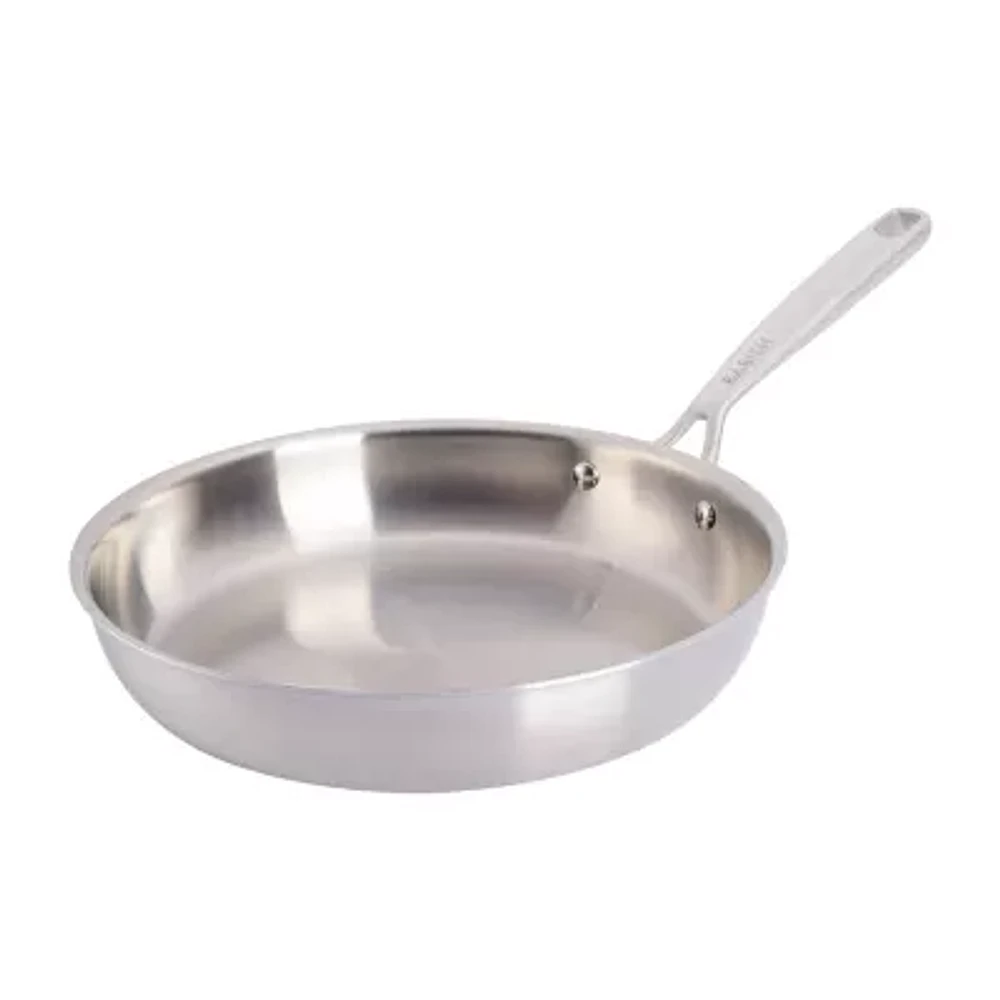 BABISH Stainless Steel Tri-Ply 10" Frying Pan