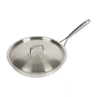 BABISH Stainless Steel Tri-Ply 12.5" Frying Pan