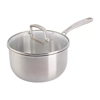 BABISH Stainless Steel Tri-Ply 3.5-qt. Sauce Pan