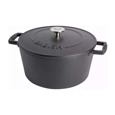 BABISH Stainless Steel Tri-Ply 6-qt. Round Dutch Oven