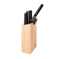 BergHOFF Ron Stainless Steel 6-pc. Knife Block Set