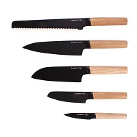 BergHOFF Ron Stainless Steel 6-pc. Knife Block Set