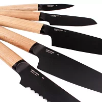 BergHOFF Ron Stainless Steel 6-pc. Knife Block Set