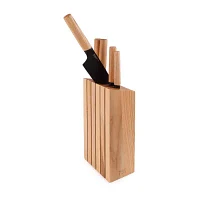 BergHOFF Ron Stainless Steel 6-pc. Knife Block Set
