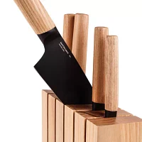 BergHOFF Ron Stainless Steel 6-pc. Knife Block Set
