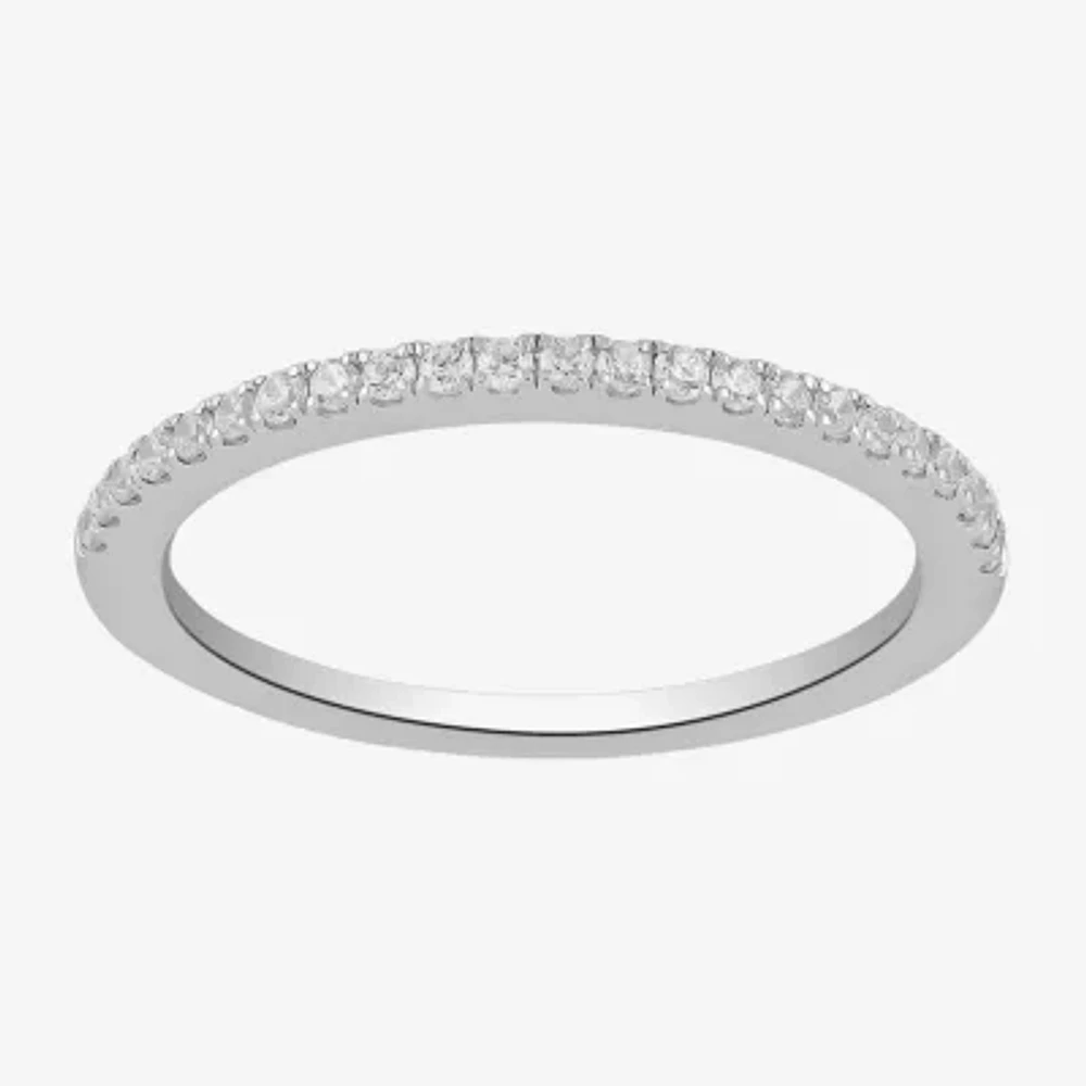 (G / I1) 1/5 CT. Lab Grown White Diamond 14K Gold Wedding Band