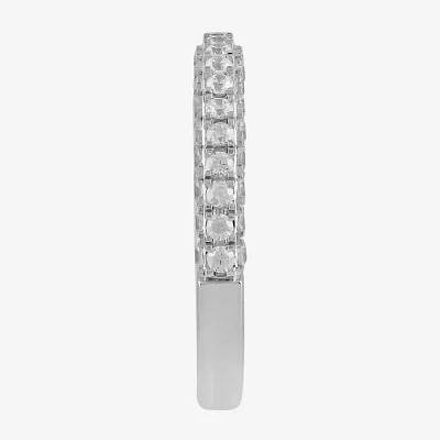(G / I1) 3/4 CT. T.W. Lab Grown White Diamond 14K Gold Wedding Band