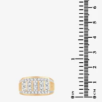 Mens 1½ CT. T.W. Genuine Diamond 10K or 14K Gold Ring