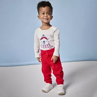 Okie Dokie Baby Boys Cuffed Jogger Pant