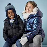 Thereabouts Little & Big Boys Water Resistant Heavyweight Puffer Jacket