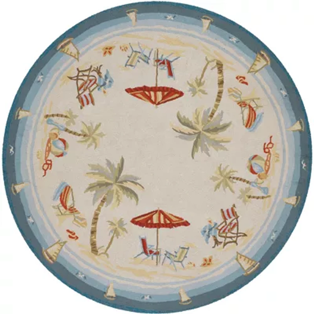 Couristan® Pacific Heights Indoor/Outdoor Round Rug