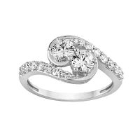 Two Forever™ 1 CT.T.W. Natural Diamond 14K White Gold Ring