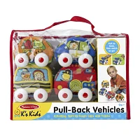 Melissa & Doug Pull-Back Vehicles Baby Play
