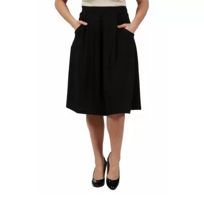 24seven Comfort Apparel Short Sleeve Fit + Flare Dress - JCPenney