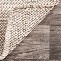 nuLoom Elfriede Solid Hand Woven Rug