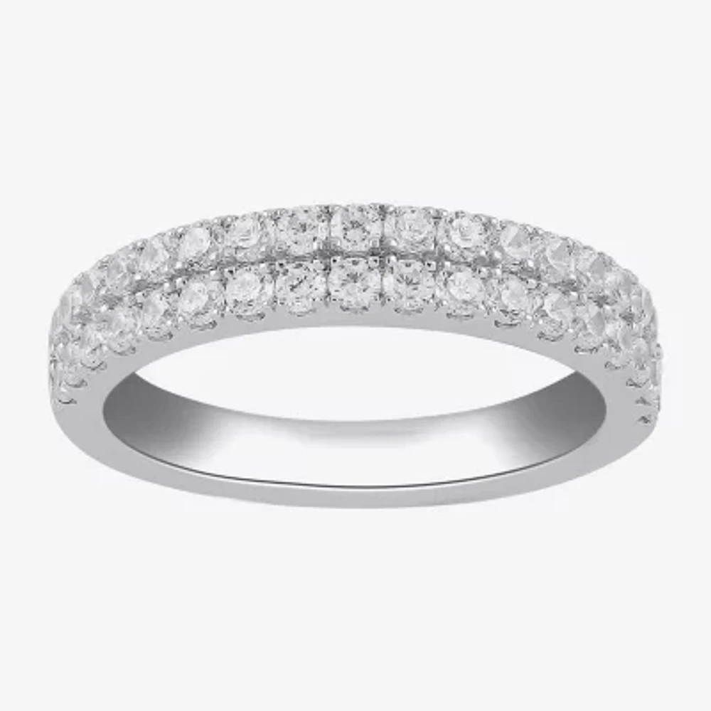 G / I1) 3/ CT. T.W. Lab Grown White Diamond 14K Gold Anniversary Wedding Band