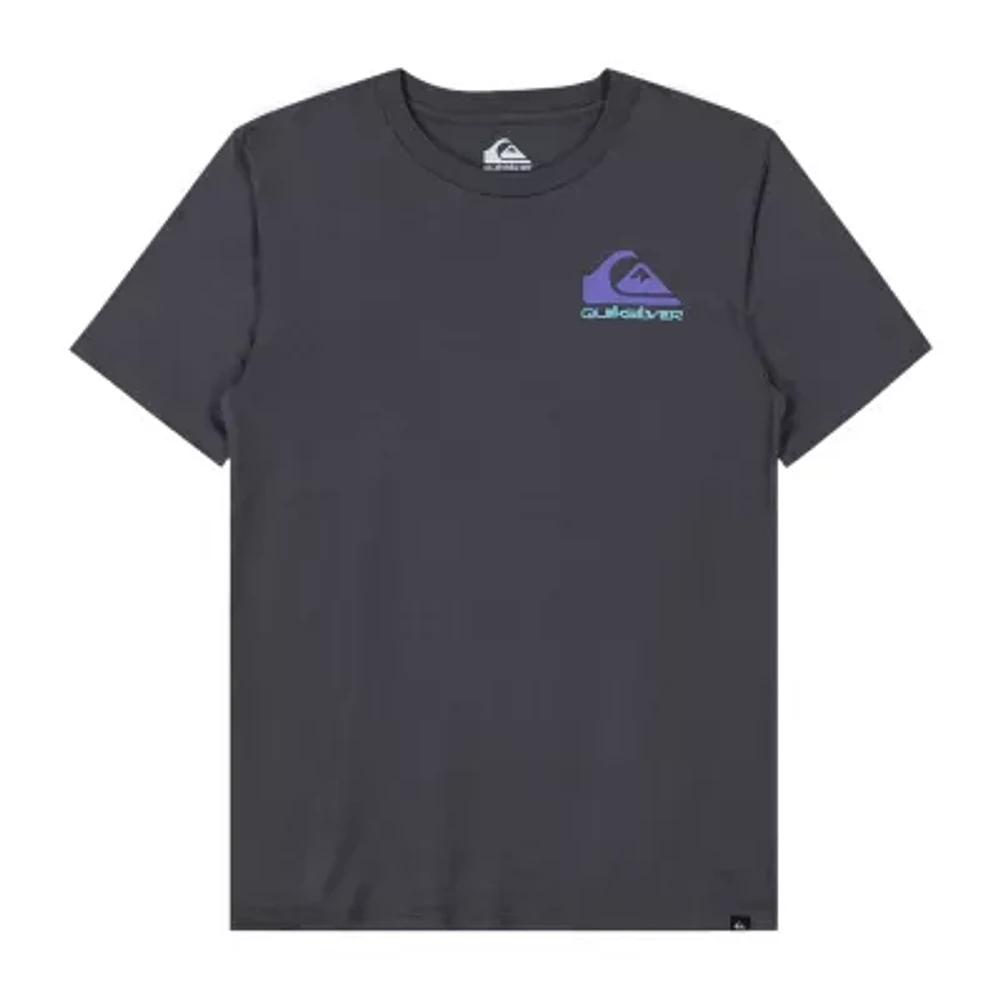 Quiksilver Big Boys Crew Neck Short Sleeve Graphic T-Shirt