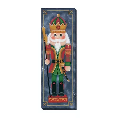 Streamline Art Nutcracker Canvas Art