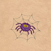 Linum Home Textiles Spider Embroidered 2-pc. Hand Towels