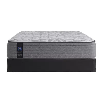 Sealy® Starling Firm Euro Top - Mattress + Box Spring