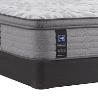 Sealy Starling Soft Pillow-Top Mattress + Box Spring